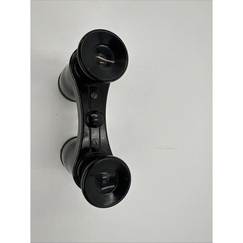 Vintage Wollensak Baiscope 6X Model E Binoculars